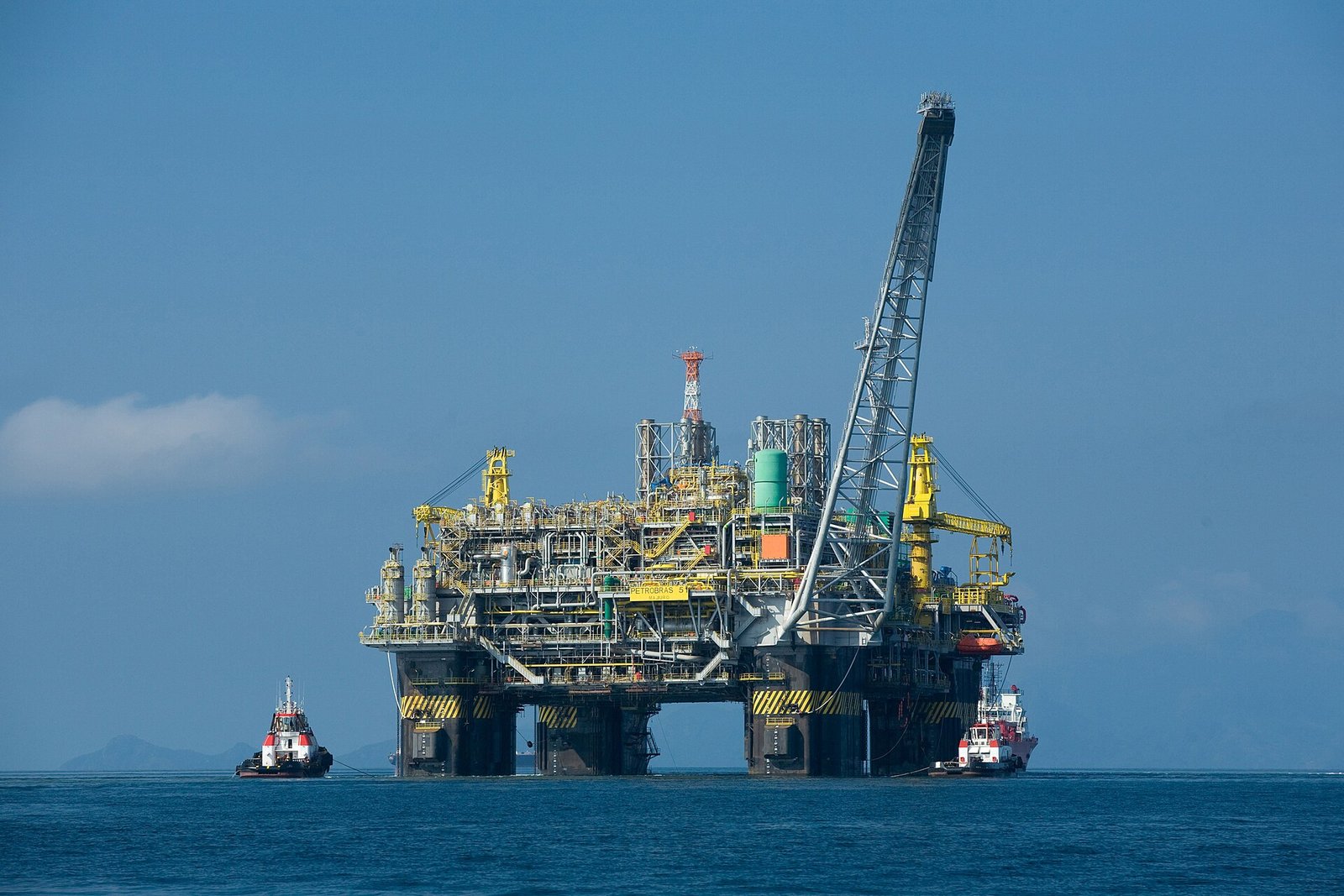 Petrobras offshore oil platform P-51, Brazil