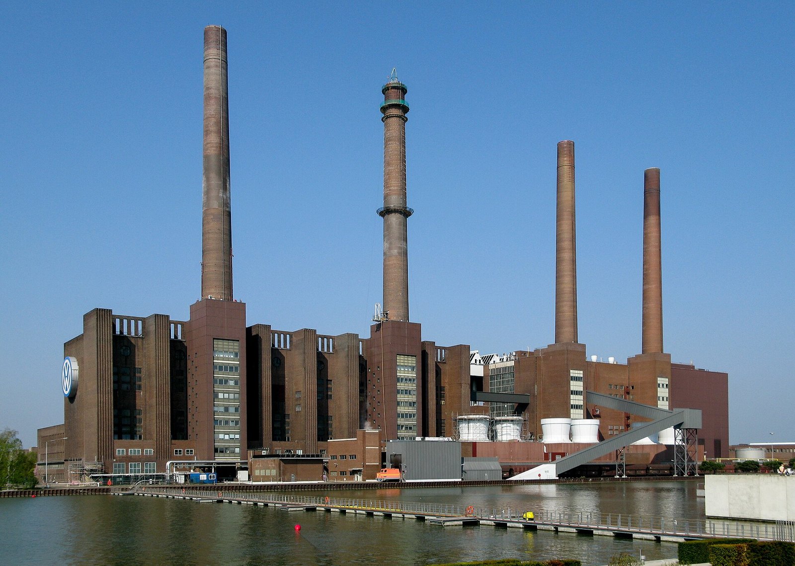 The Volkswagen car plant in Wolfsburg, Germany
