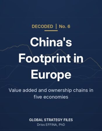 Decoded No. 6 cover: China's Footprint in Europe