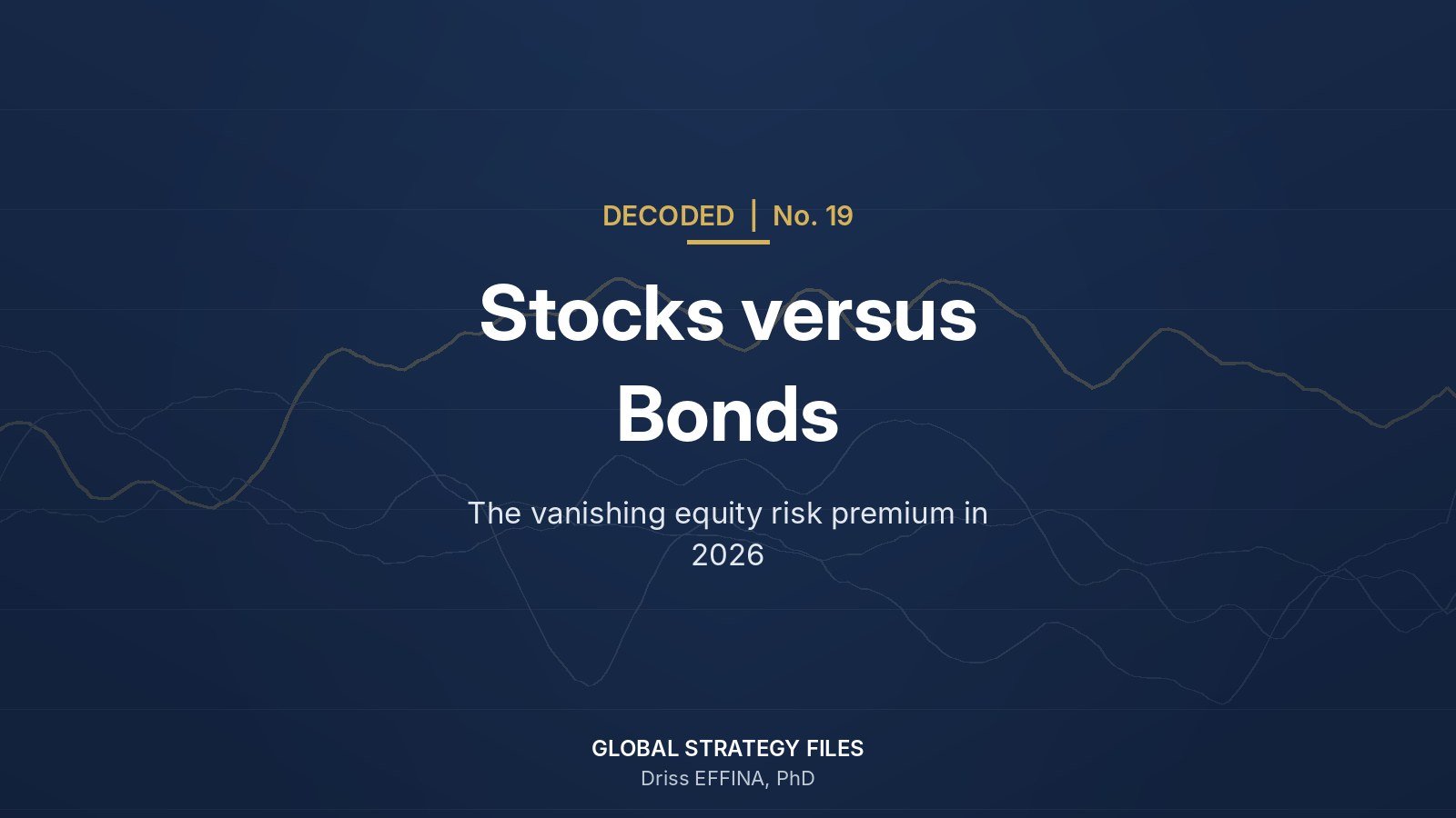 Decoded No. 19 cover: Stocks versus Bonds