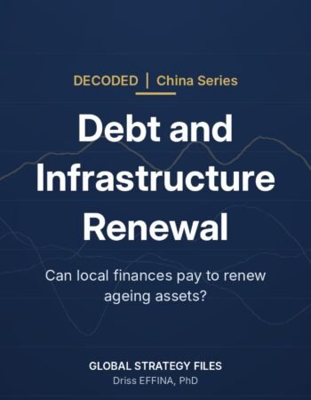 Decoded China series cover: China Debt and Infrastructure Renewal