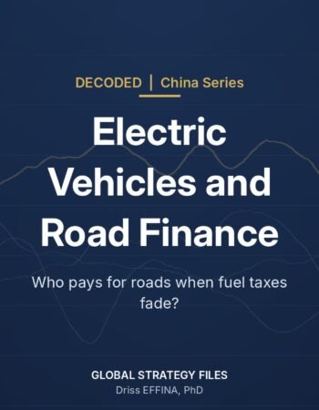 Decoded China series cover: China Electric Vehicles and Road Finance