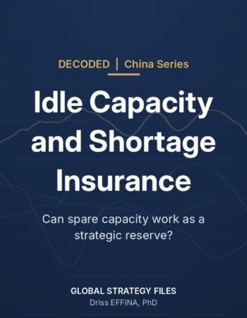 Decoded China series cover: China Idle Capacity and Shortage Insurance