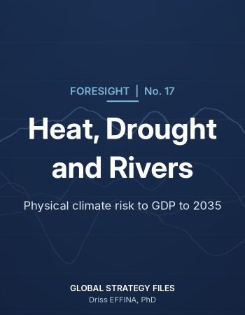 Foresight No. 17 cover: Heat, Drought and Rivers