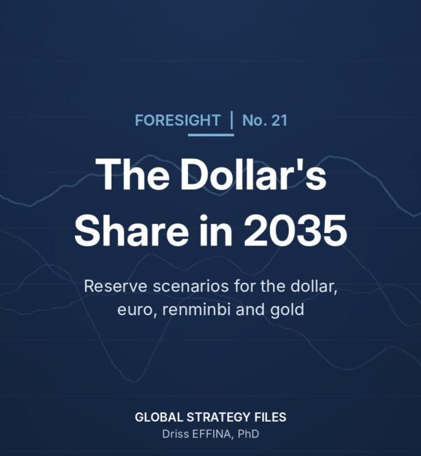 Foresight No. 21 cover: The Dollar's Share in 2035