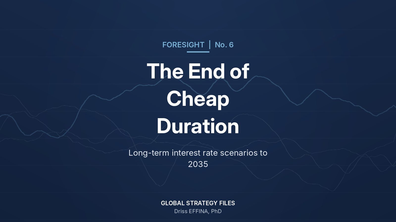 gsf-cover-foresight06 Foresight No. 6 cover: The End of Cheap Duration