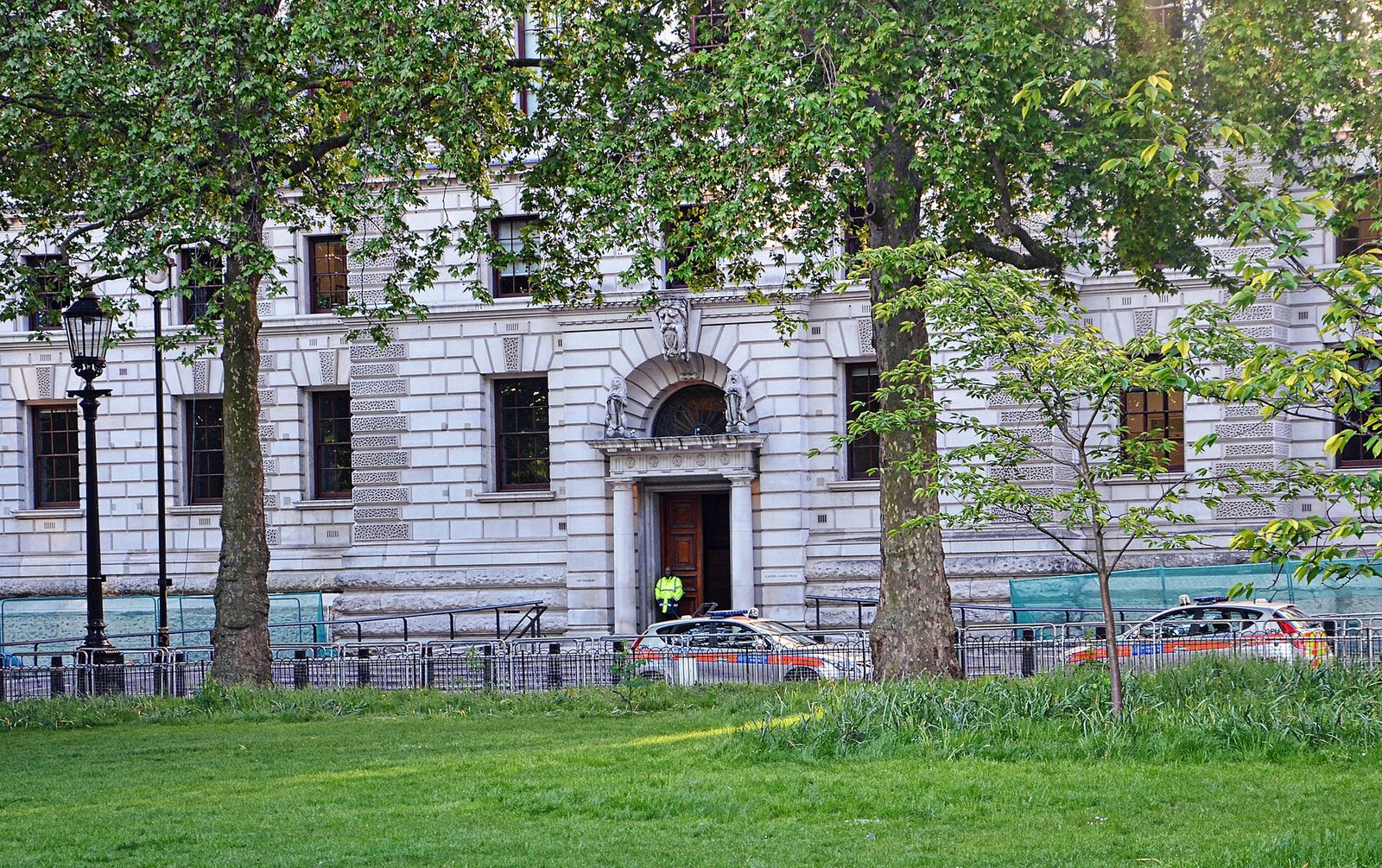 HM Treasury building in Westminster, London